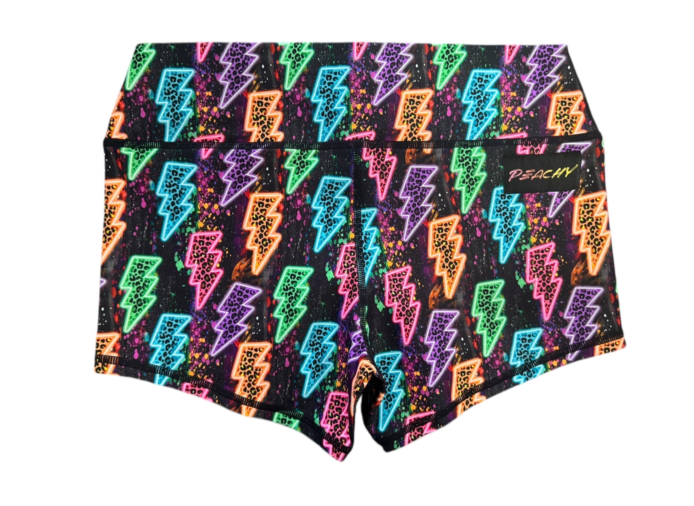 Cheetah Bolts Shorts - Unicorn Collection