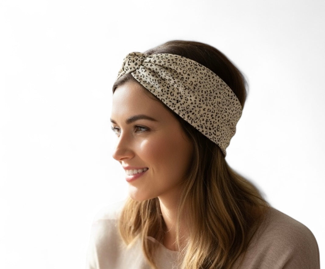 Mini Leopard Headband