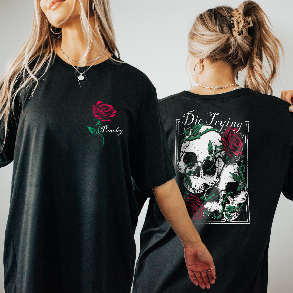 Die Trying Oversized Tee