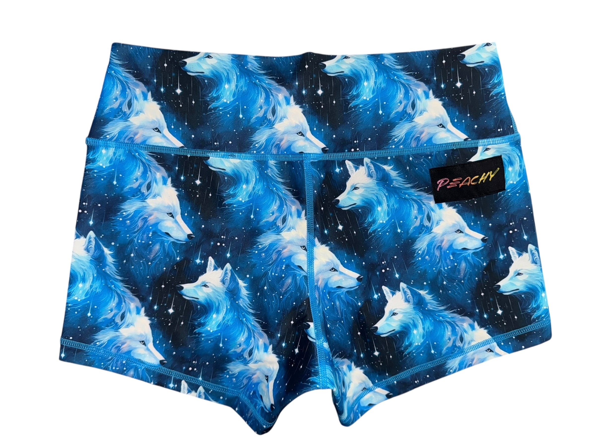 Northern Night Wolf Shorts - Unicorn Collection