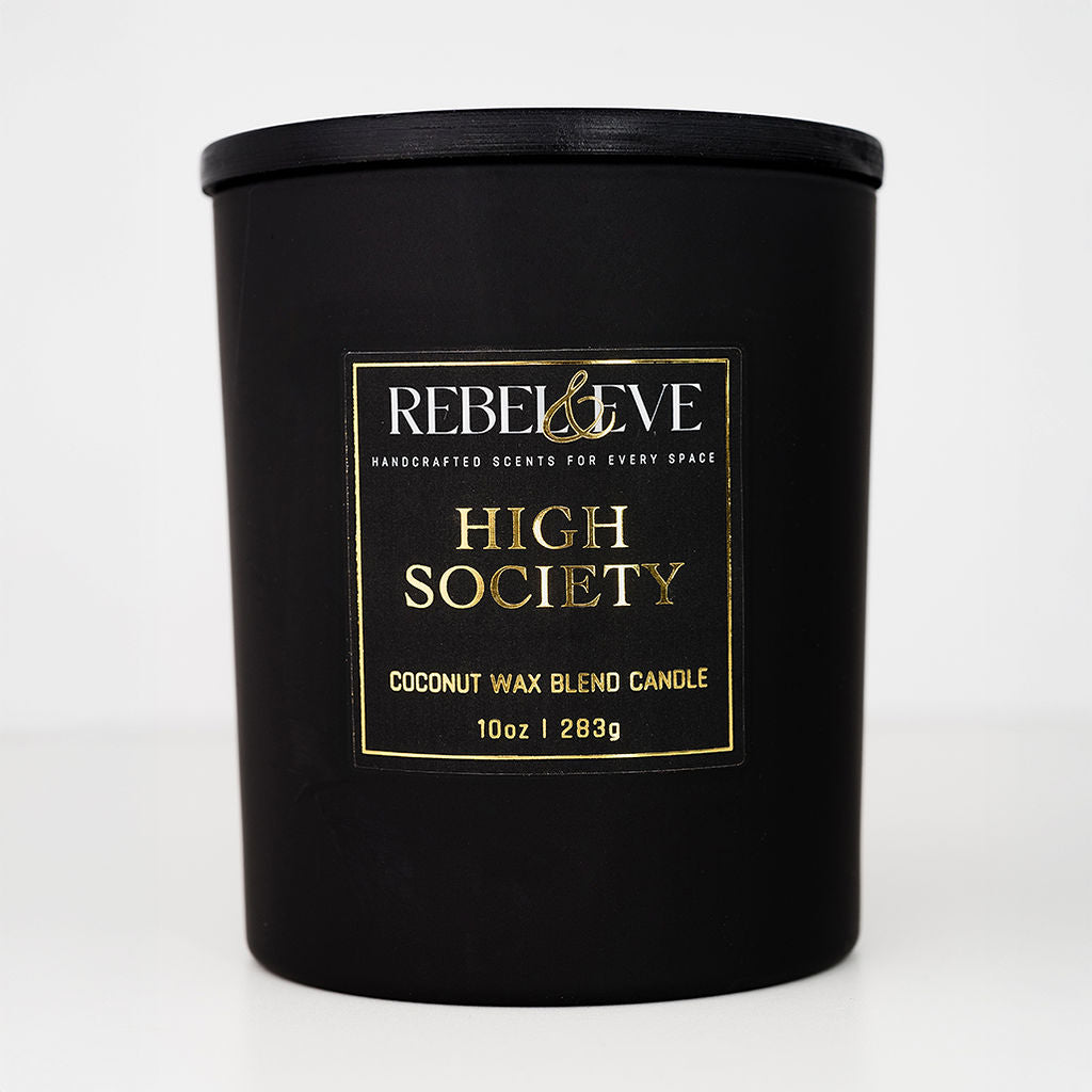 High Society Candle - White Tea and Gardenia