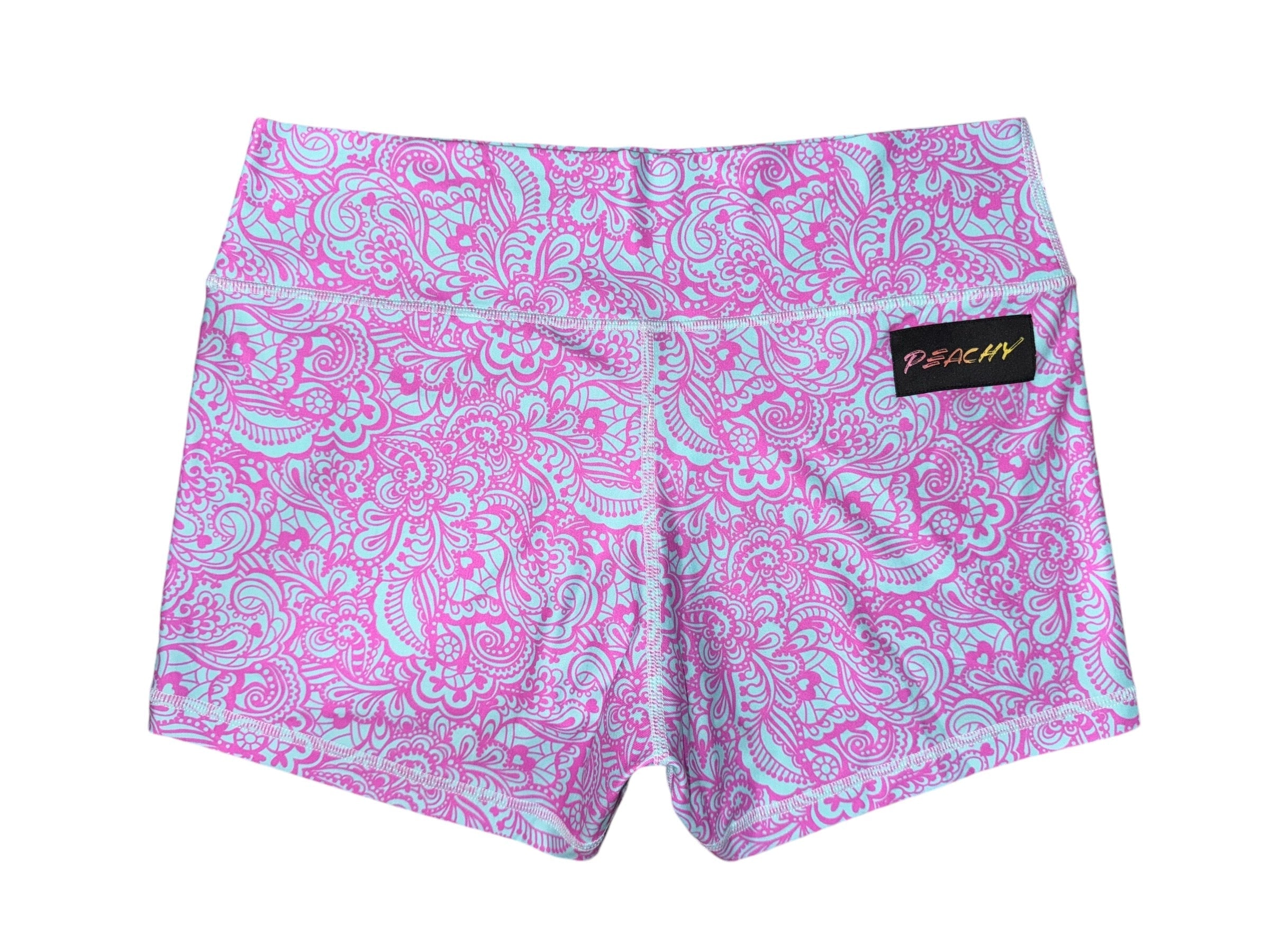 Elixir Shorts - Neon Lace