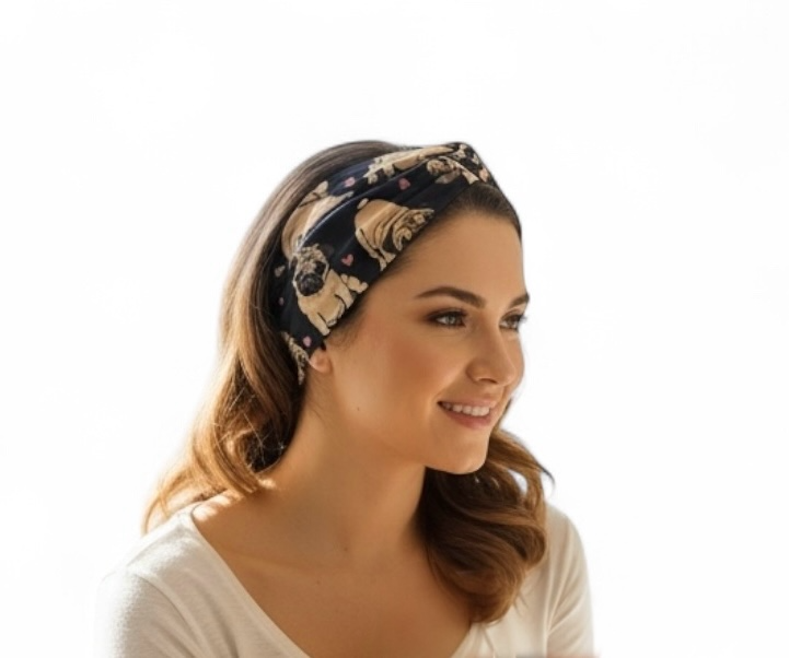 Pug Life Headband