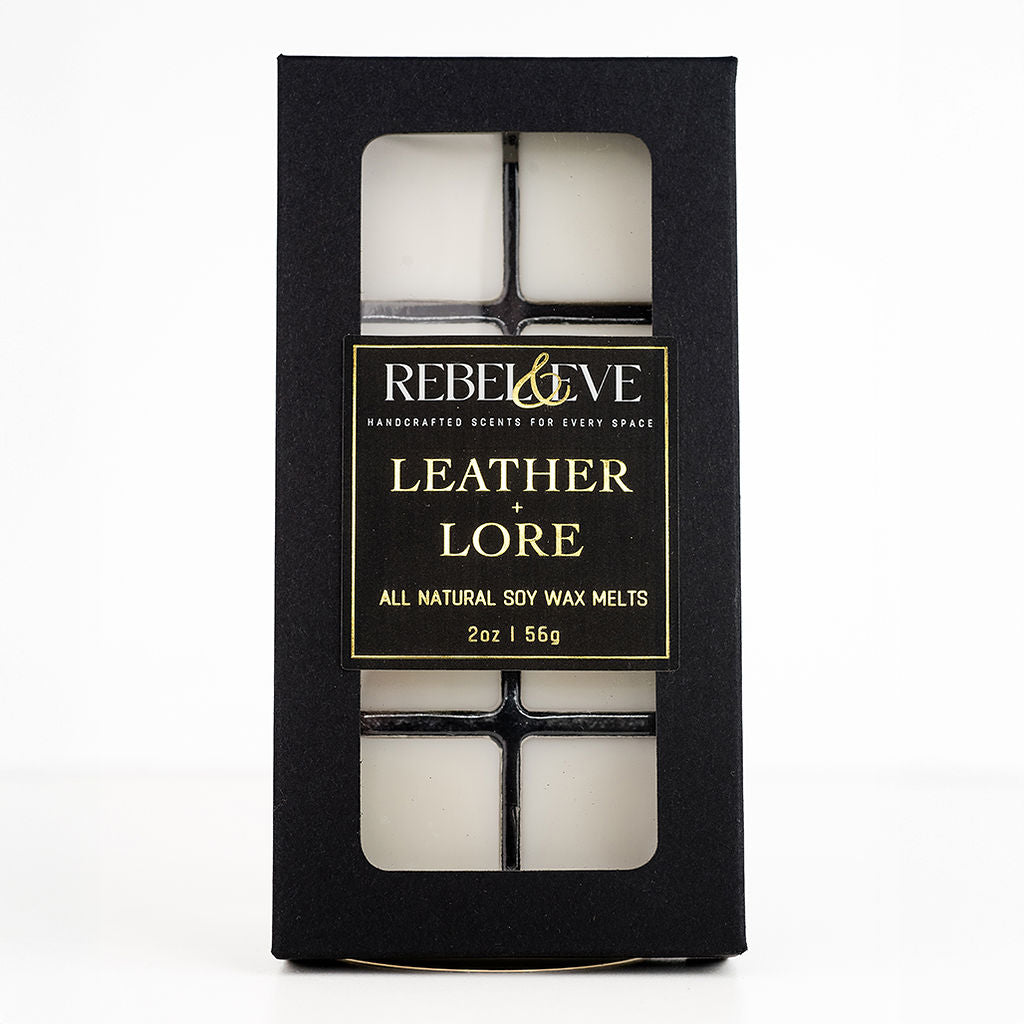 Leather + Lore Wax Melt - Library