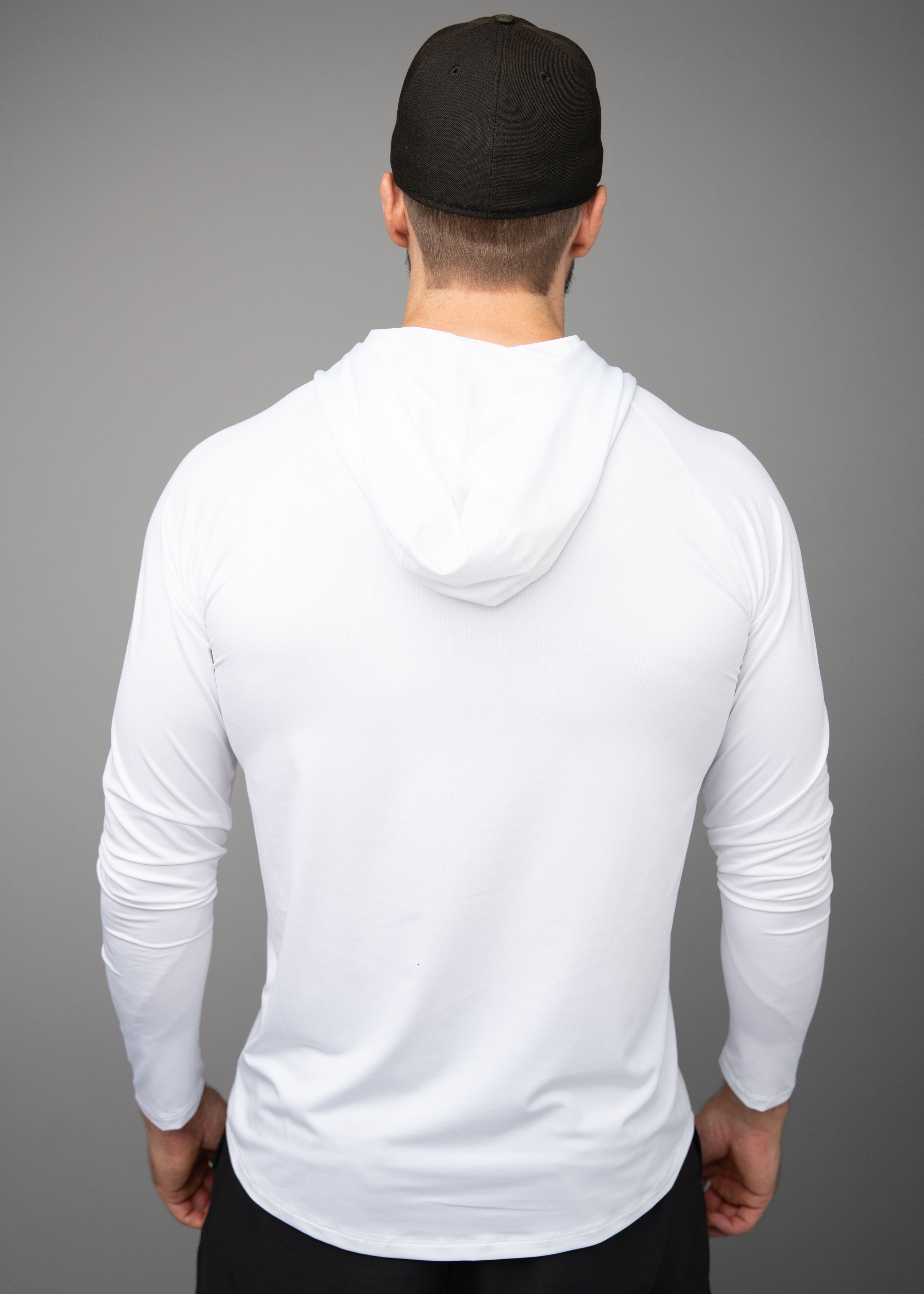 Performance Hoodie (Solid White)