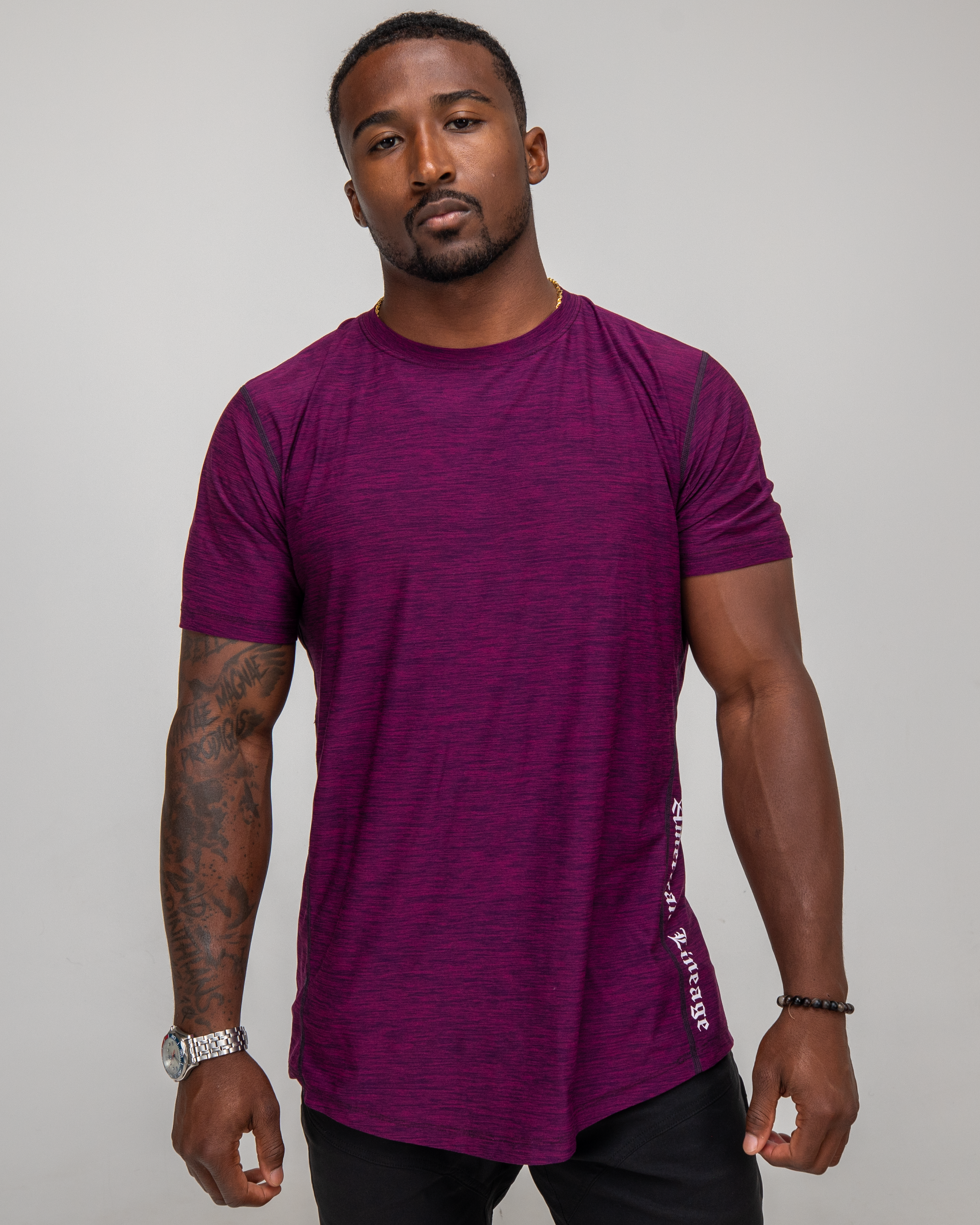 Athleisure Tee (Royalty Purple)