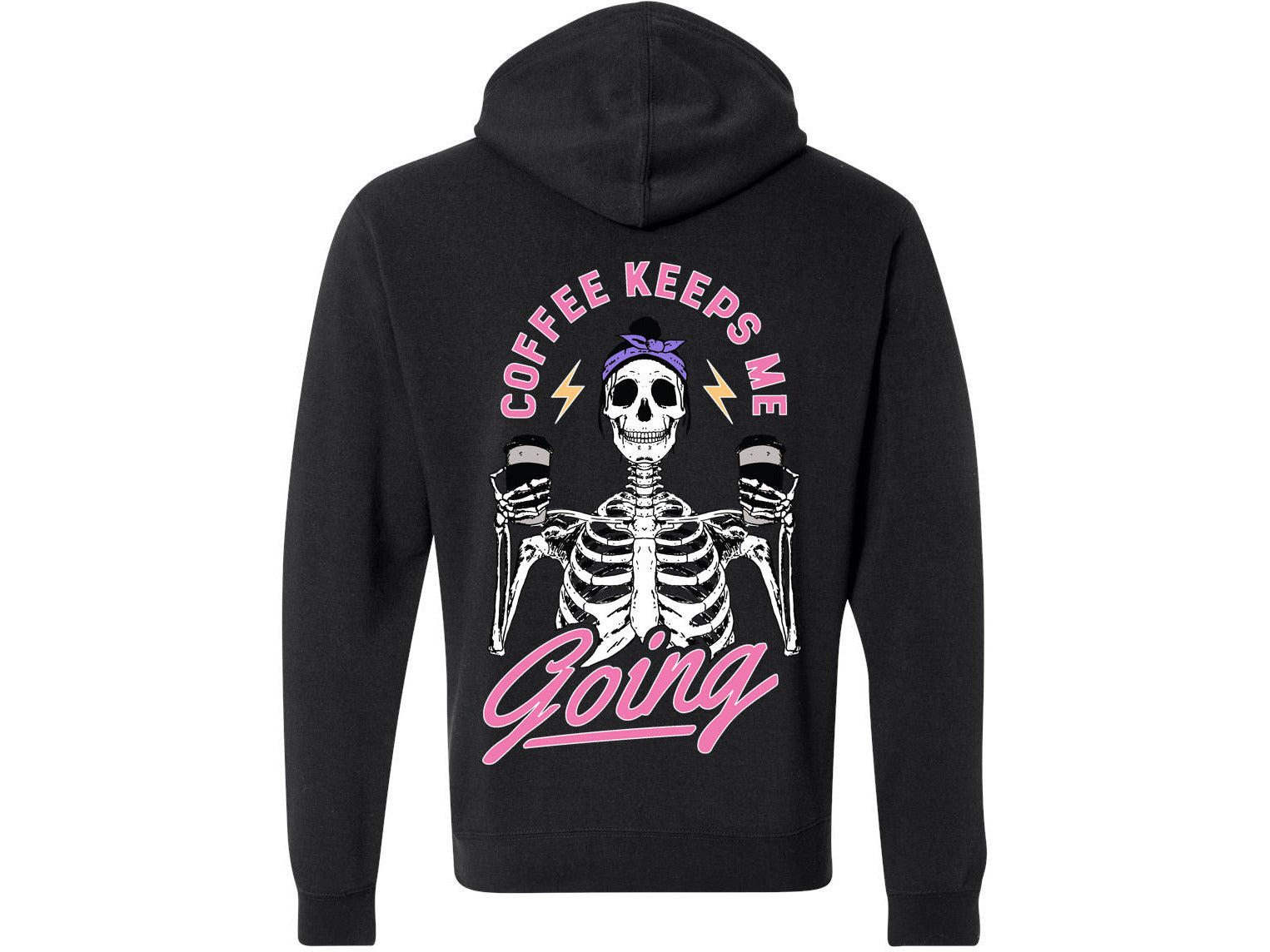 Coffee Keeps me Going Cloud Soft Hoodie