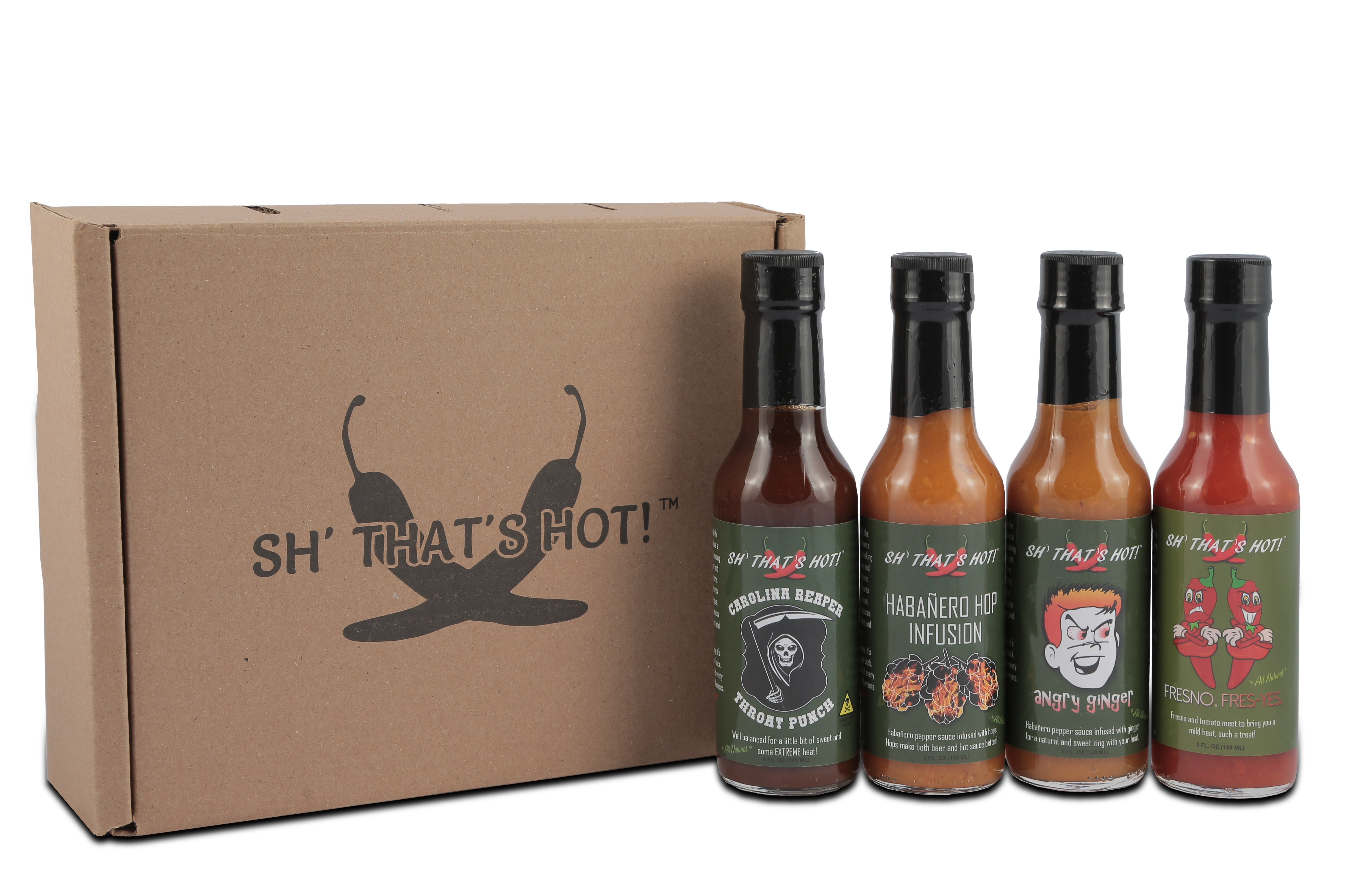 4-pack Hot Sauce Mix & Match