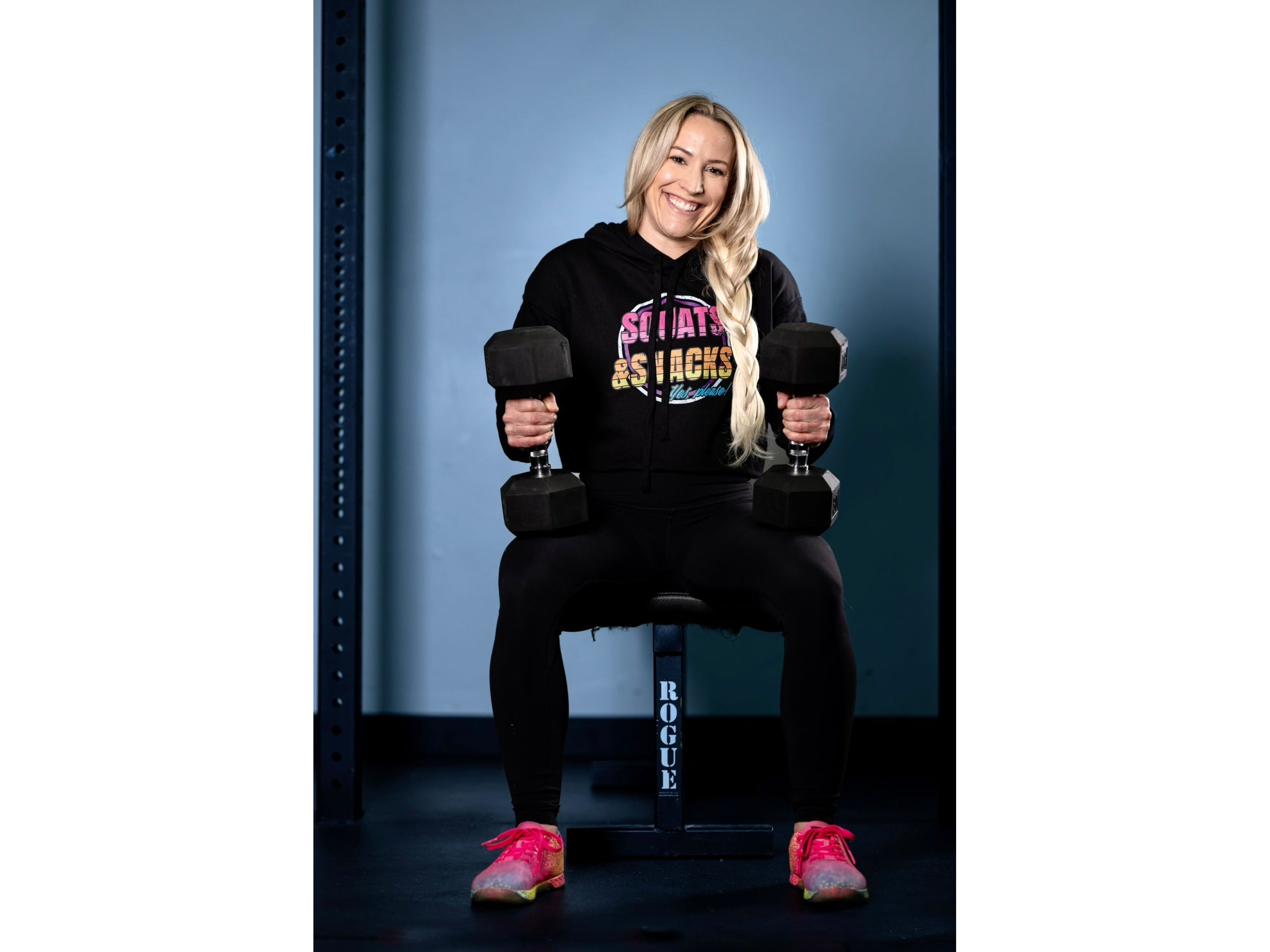 Squats & Snacks Cloud Soft Cropped Hoodie