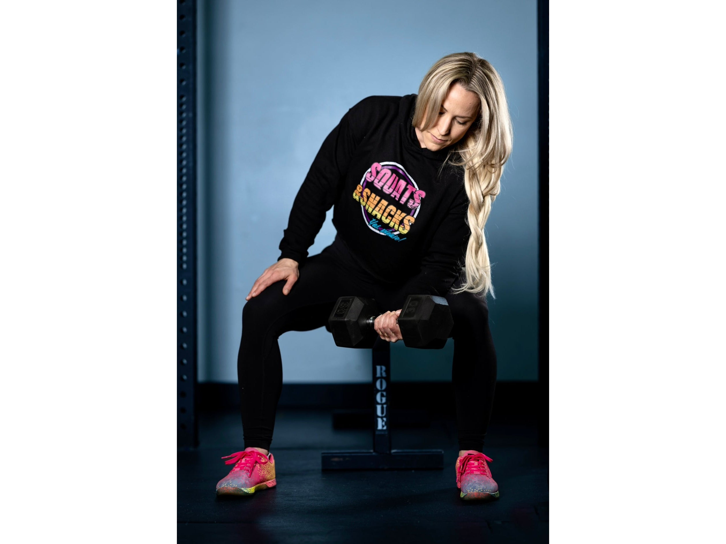 Squats & Snacks Cloud Soft Cropped Hoodie