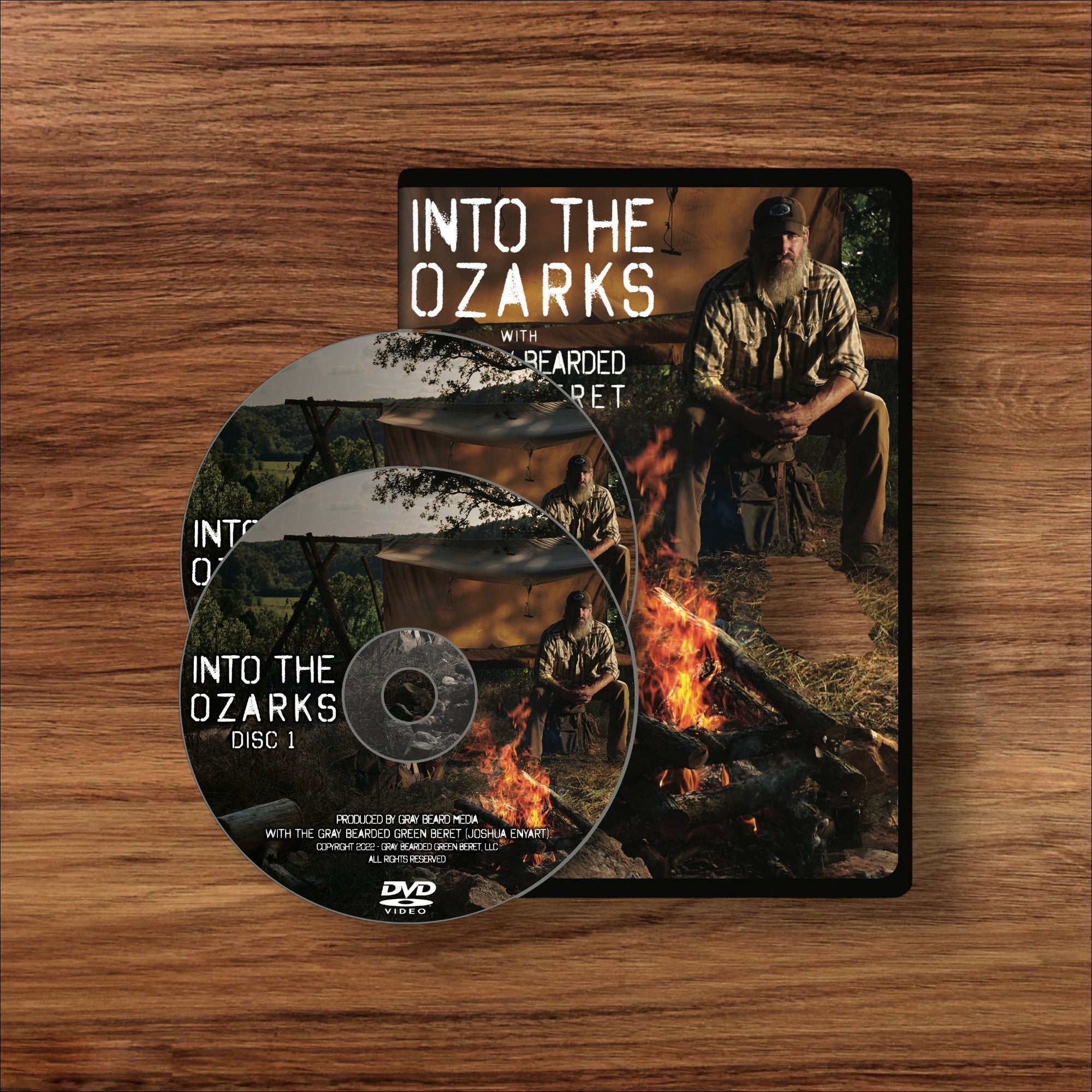 Into the Ozarks: Bushcraft Film with Joshua Enyart – Bushcraft Skills (Streaming, USB, and DVD)
