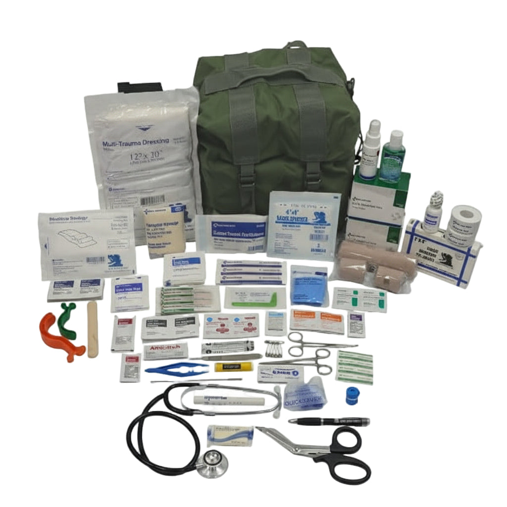M-17 Medic Kit w/Basic Wound Care & Bleeding Control